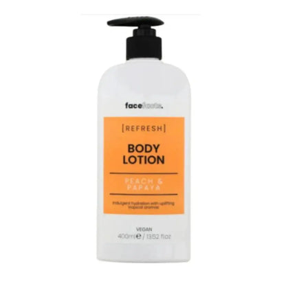 Lotion pour le corps Refresh Pêche et Papaye 400 ml Face Facts