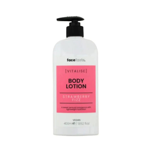 Lotion pour le corps pétillante à la fraise Vitalise 400 ml Face Facts