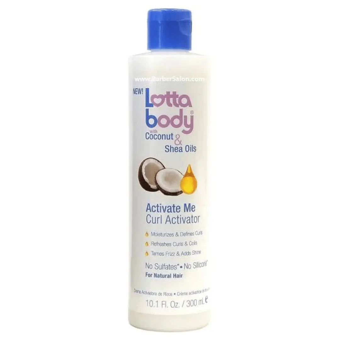 Lottabody Activateur de boucles Activate Me à l'huile de noix de coco et de karité 300 Ml LOTTABODY
