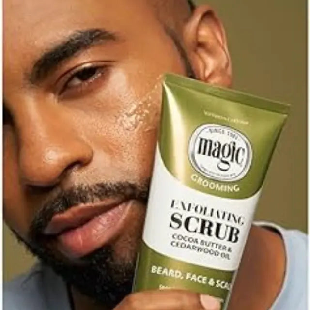 MAGIC Gommage exfoliant  Grooming au beurre de cacao et à l'huile de cèdre 200 ML MAGIC