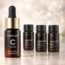Charger l'image dans la galerie, MEDICUBE DEEP VITA C 14.5% AMPOULE  Sérum Concentré à la Vitamine C – Éclat &amp; Anti-Taches MEDICUBE