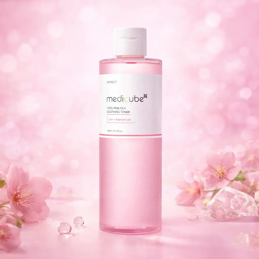 Lotion Tonique Visage Medicube PDRN Pink Cica Apaisante — 250 ml