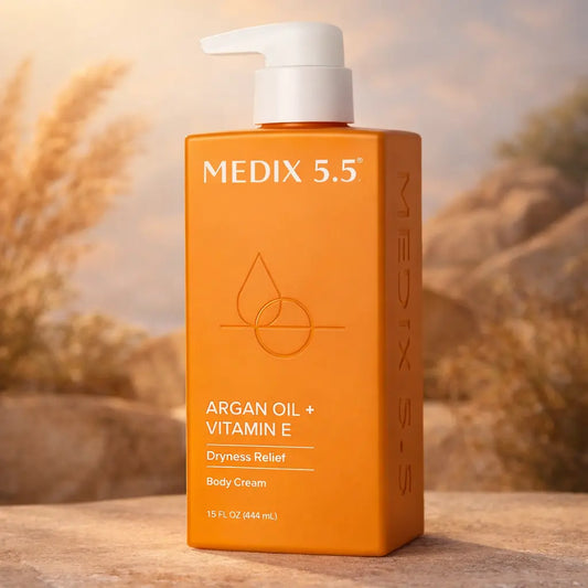 Crème Corps Hydratante Medix 5.5 Huile d'Argan & Vitamine E — 444 ml