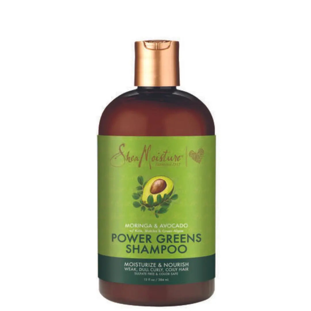 MORINGA & AVOCADO POWER GREENS SHAMPOO 384 Ml hea moisture