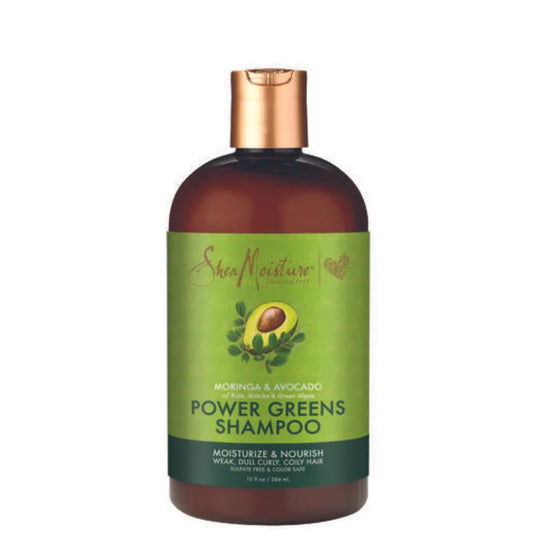 MORINGA & AVOCADO POWER GREENS SHAMPOO 384 Ml hea moisture