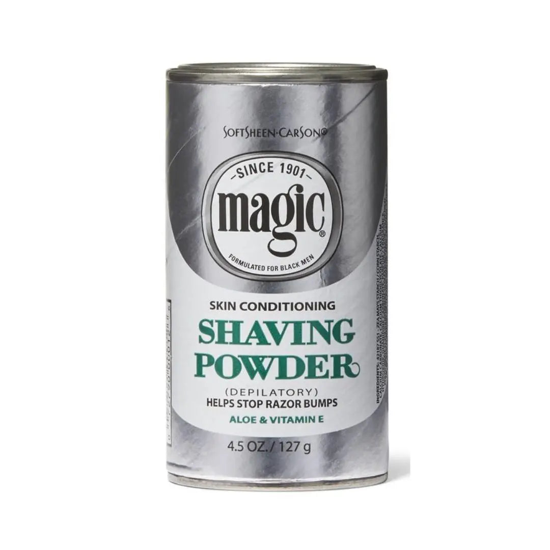 Magic Poudre de Rasage a base d'Aloe & Vitamine E 127g MAGIC