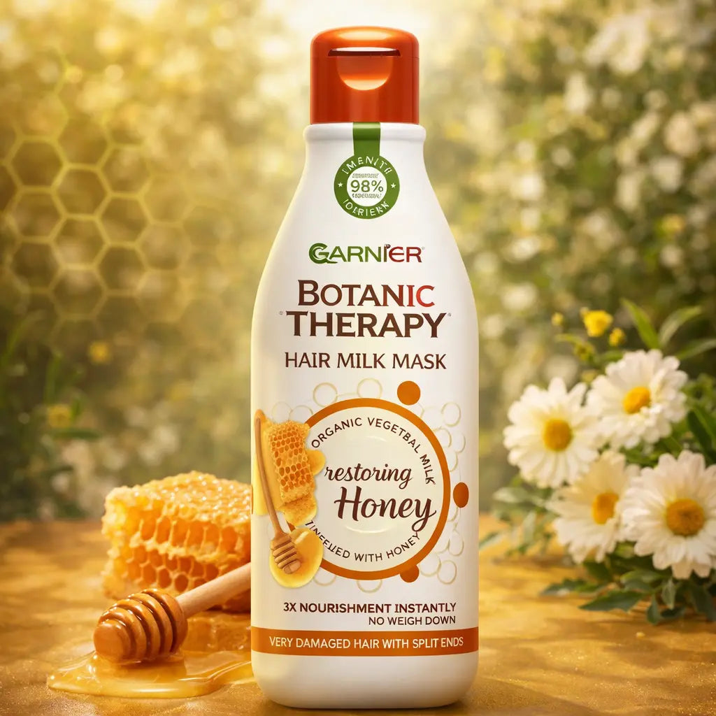Masque Capillaire Réparateur Garnier Botanic Therapy Lait au Miel 250 ml