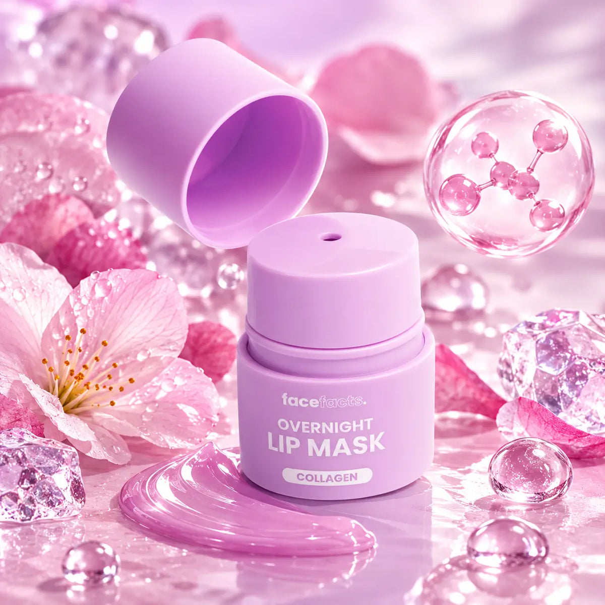 Masque Lèvres de Nuit Face Facts Collagène — Overnight Lip Mask — 12 g