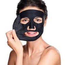 Charger l&#39;image dans la galerie, Masque facial en tissu noir  Anew Pollution Protect+ Protection et hydratation, 3 pièces AVON

