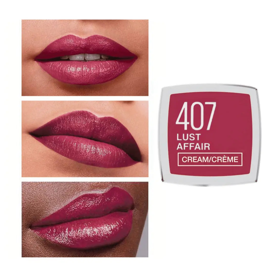 Maybelline Color Sensational Rouge à Lèvres Crème 407 Lust Affair maybelline