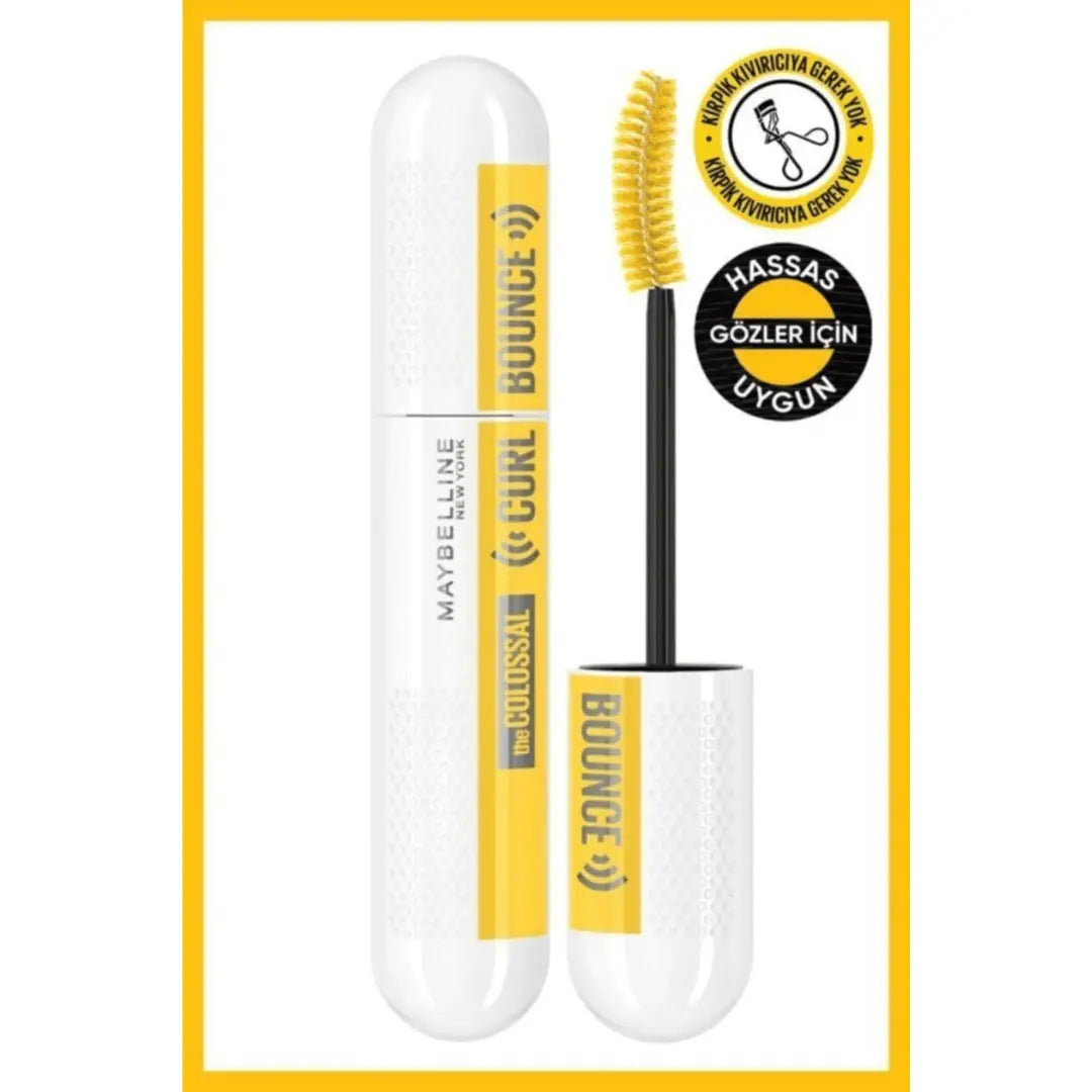 Maybelline Mascara Colossal Curl Bounce 10 ml - 01 Très Noir maybelline
