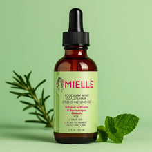 Charger l&#39;image dans la galerie, Mielle Huile fortifiante pour le cuir chevelu  à la menthe et au romarin pour une croissance saine 59 ML MIELLE
