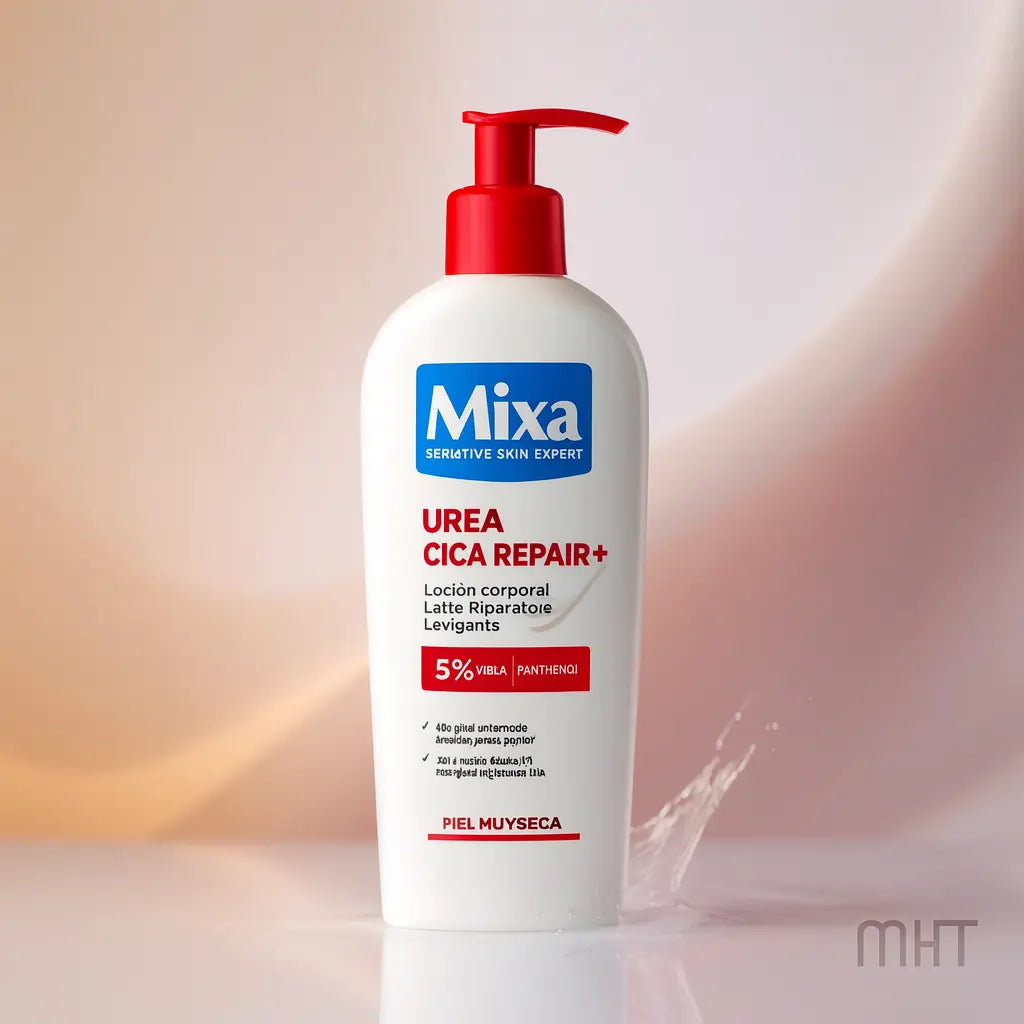 Lait Corps Réparateur Mixa Urea Cica Repair+ — 5 % Urée & Panthénol — 250 ml