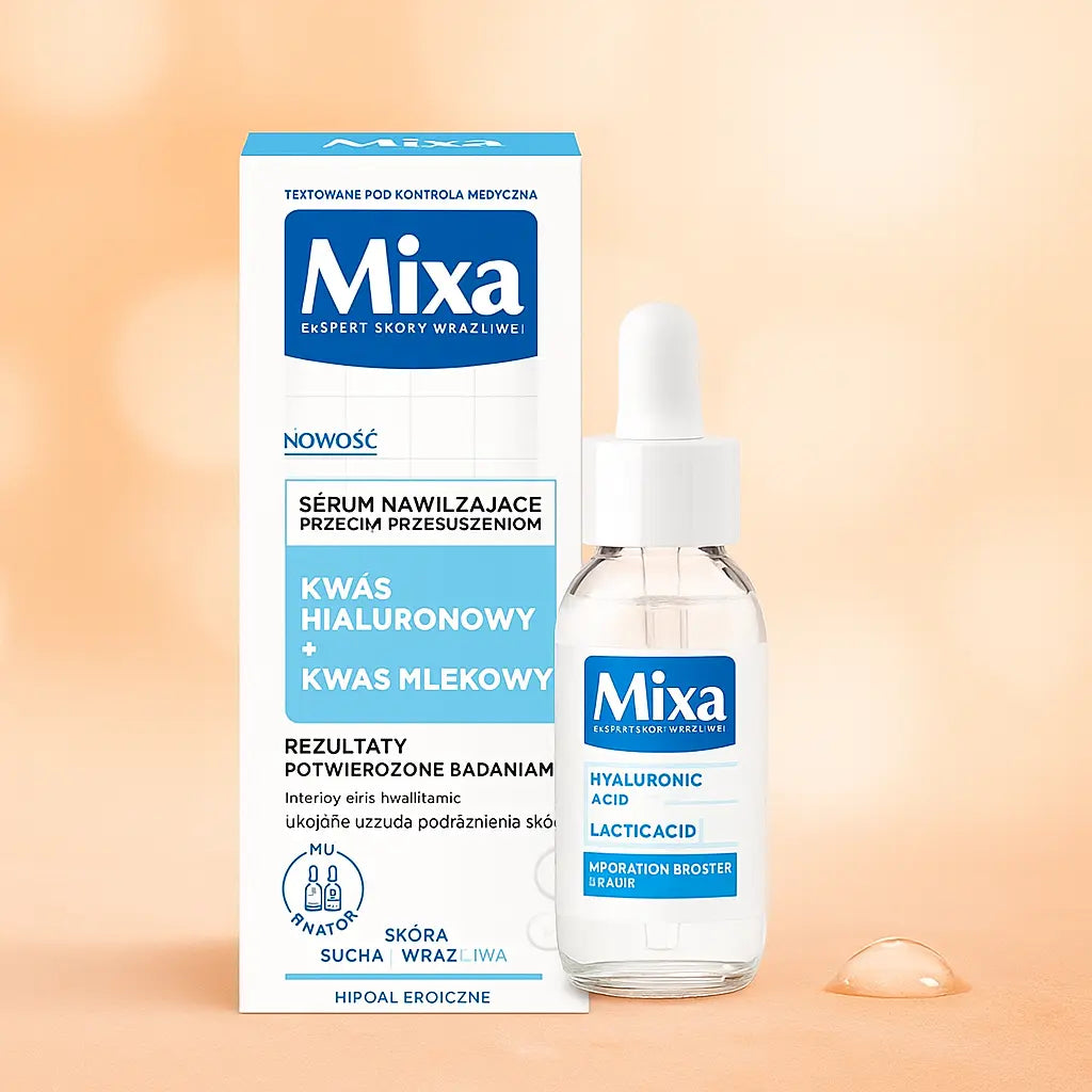 Mixa Sérum Hydratant Anti Sécheresse Hyauronique + Acide Lactique Hypoallergénique 30ml MIXA