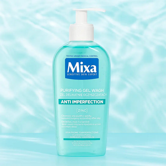 Mixa – Gel Nettoyant Purifiant Anti-Imperfections (Zinc) 200ML MIXA