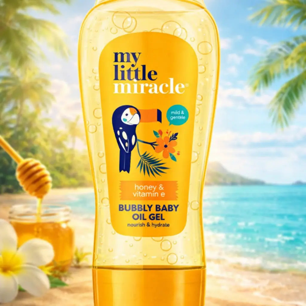 Gel Lavant Huileux Bébé My Little Miracle Miel & Vitamine E — 200 ml