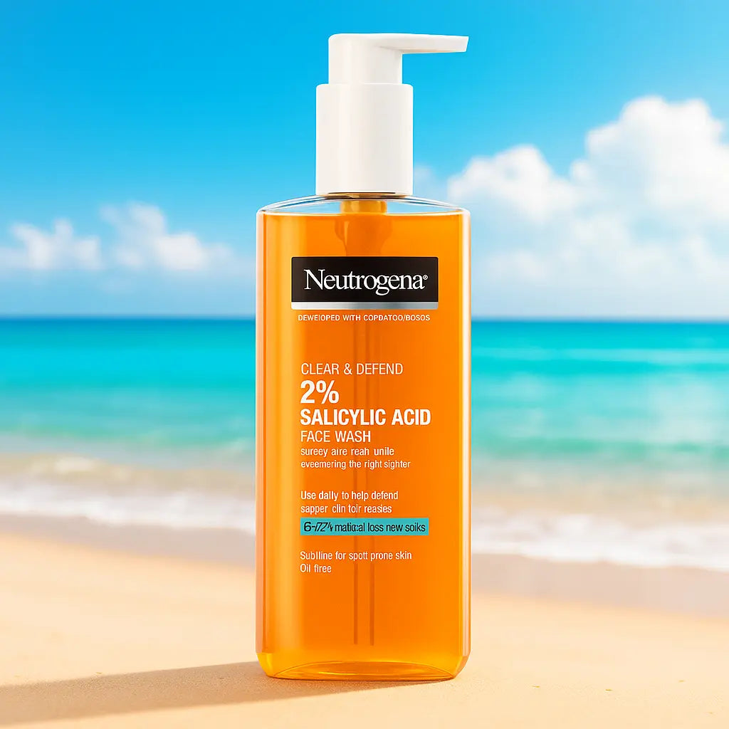 NEUTROGENA Nettoyant pour le visage à l'acide salicylique à 2 % Clear & Defend NEUTROGENA
