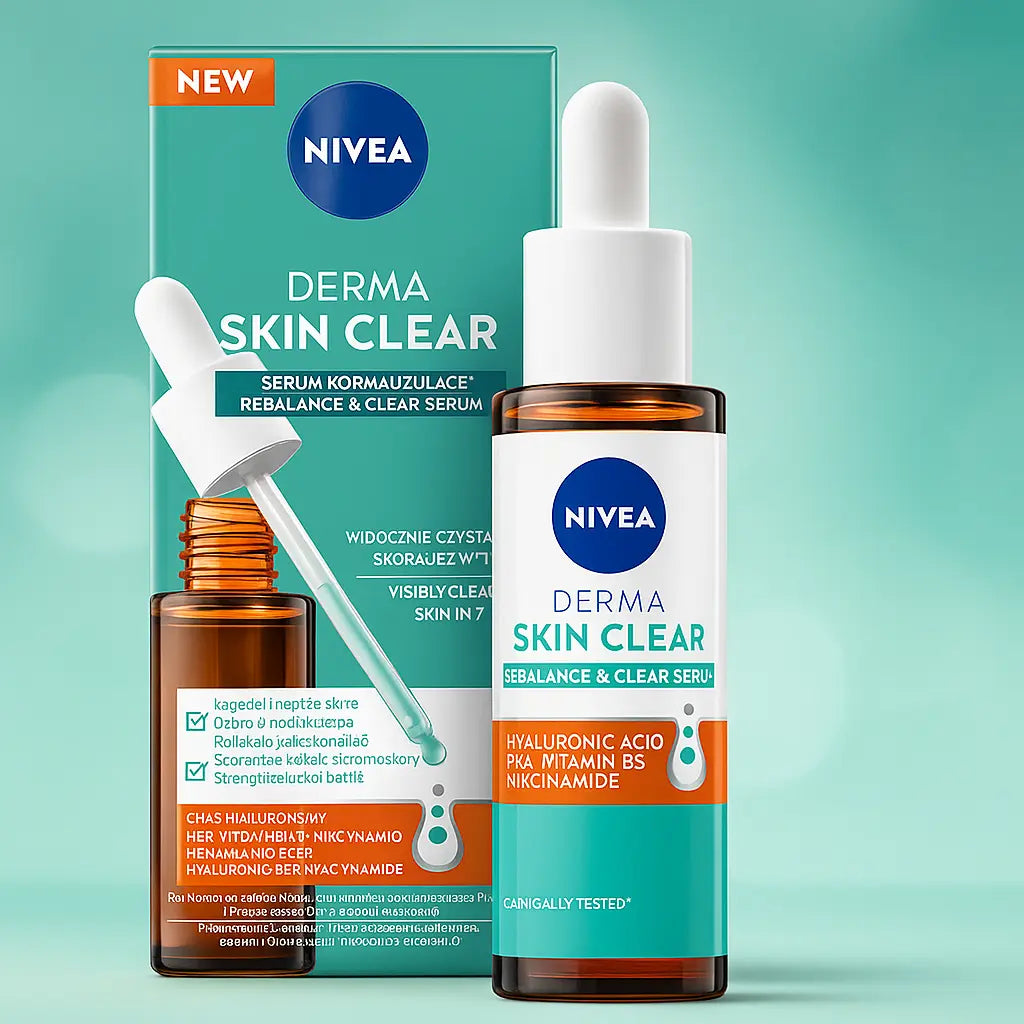 NIVEA Derma Skin Clear – Sérum rééquilibrant et clair 30ML NIVEA