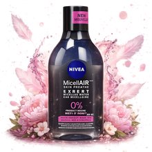Charger l'image dans la galerie, Eau Micellaire Nivea MicellAir Skin Breathe Expert Waterproof — 400 ml