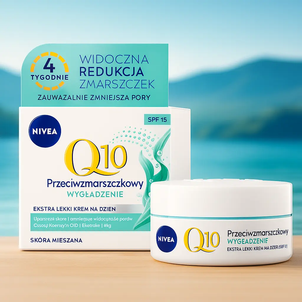 NIVEA Q10 Lissage Crème de Jour Anti-Rides Ultra Légère SPF 15,50 ml NIVEA