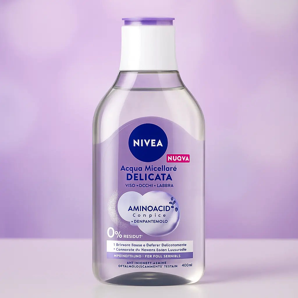 NIVEA – Eau Micellaire Délicate (Amino Acid Complex + Dexpanthénol) 400ML NIVEA