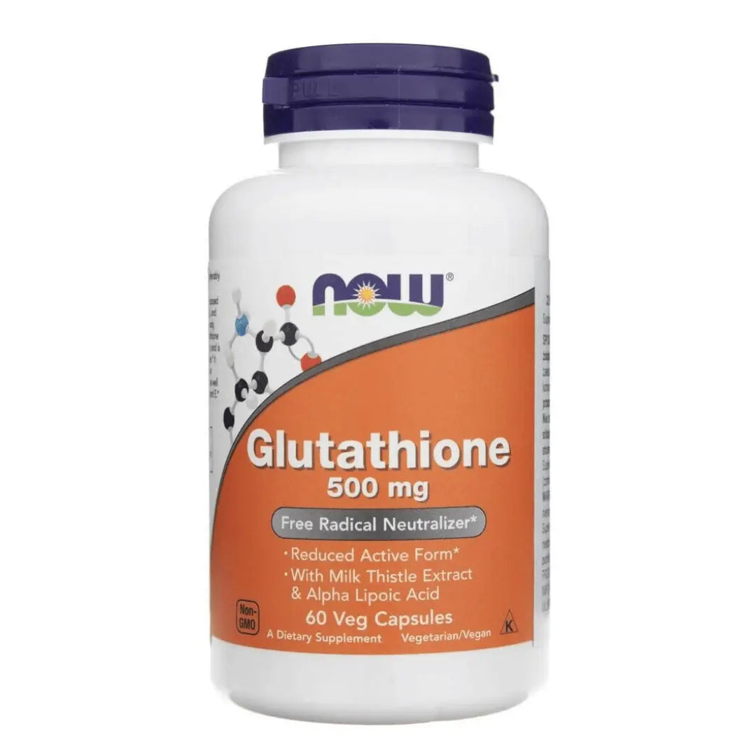 NOW Foods, Glutathione, 500 mg, 30 Veg Capsules NOW FOODS
