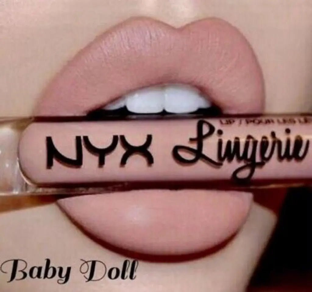NYC lip lingerie liquid lipstick baby doll 4ml NYX