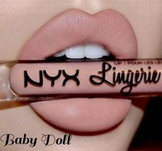 NYC lip lingerie liquid lipstick baby doll 4ml NYX