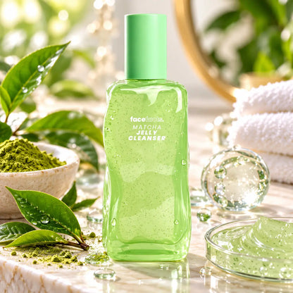 Nettoyant Gelée Détox Face Facts Matcha Glow — Matcha & Thé Vert — 150 ml