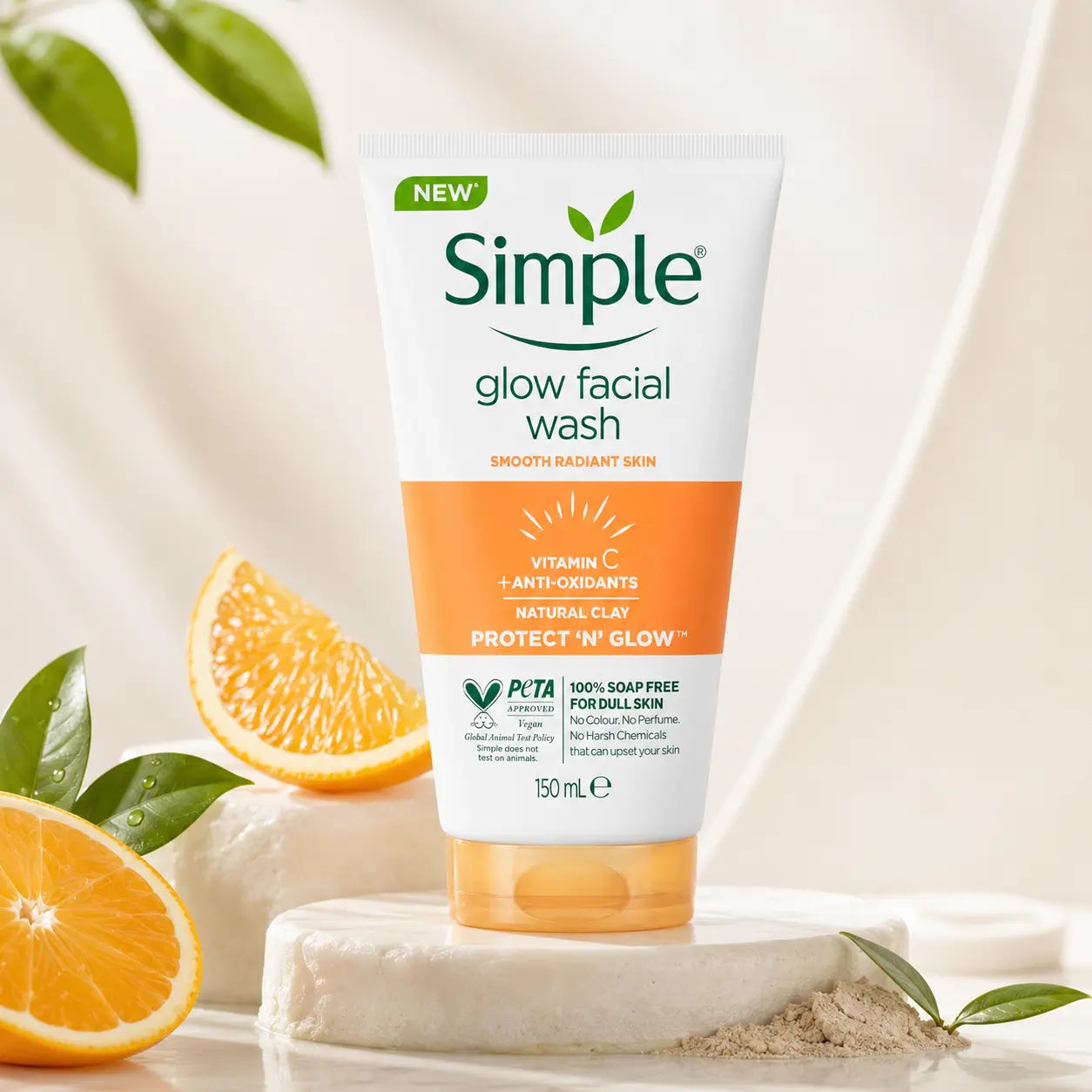 Nettoyant Visage Éclat Simple Glow Facial Wash — 150 ml