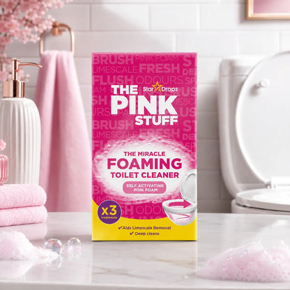 Nettoyant WC Moussant The Pink Stuff The Miracle — 3 Doses
