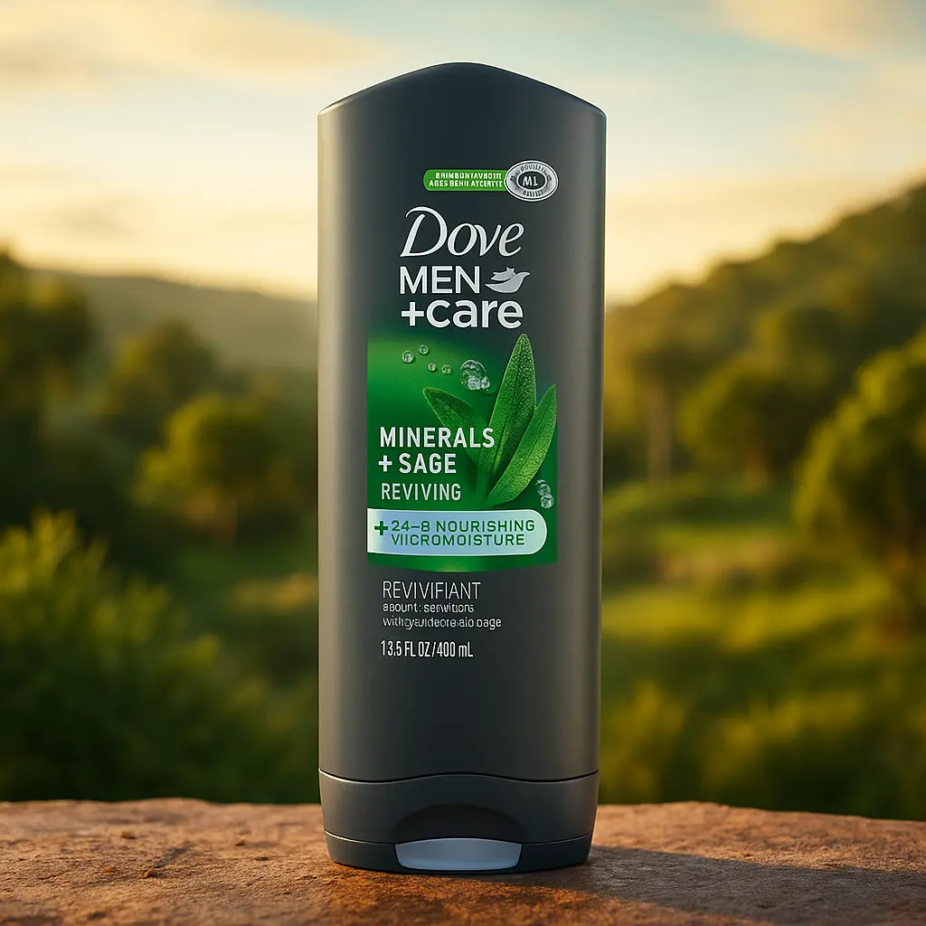 Nettoyant corps et visage Dove Reviving Minerals & Sage avec microhydratation nourrissante 24 heures DOVE