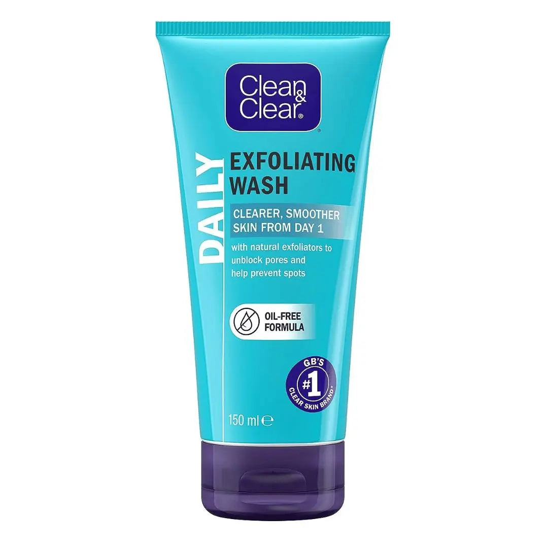Nettoyant exfoliant quotidien Clean & Clear Pour le Visage- 150 ml CLEAN & CLEAR