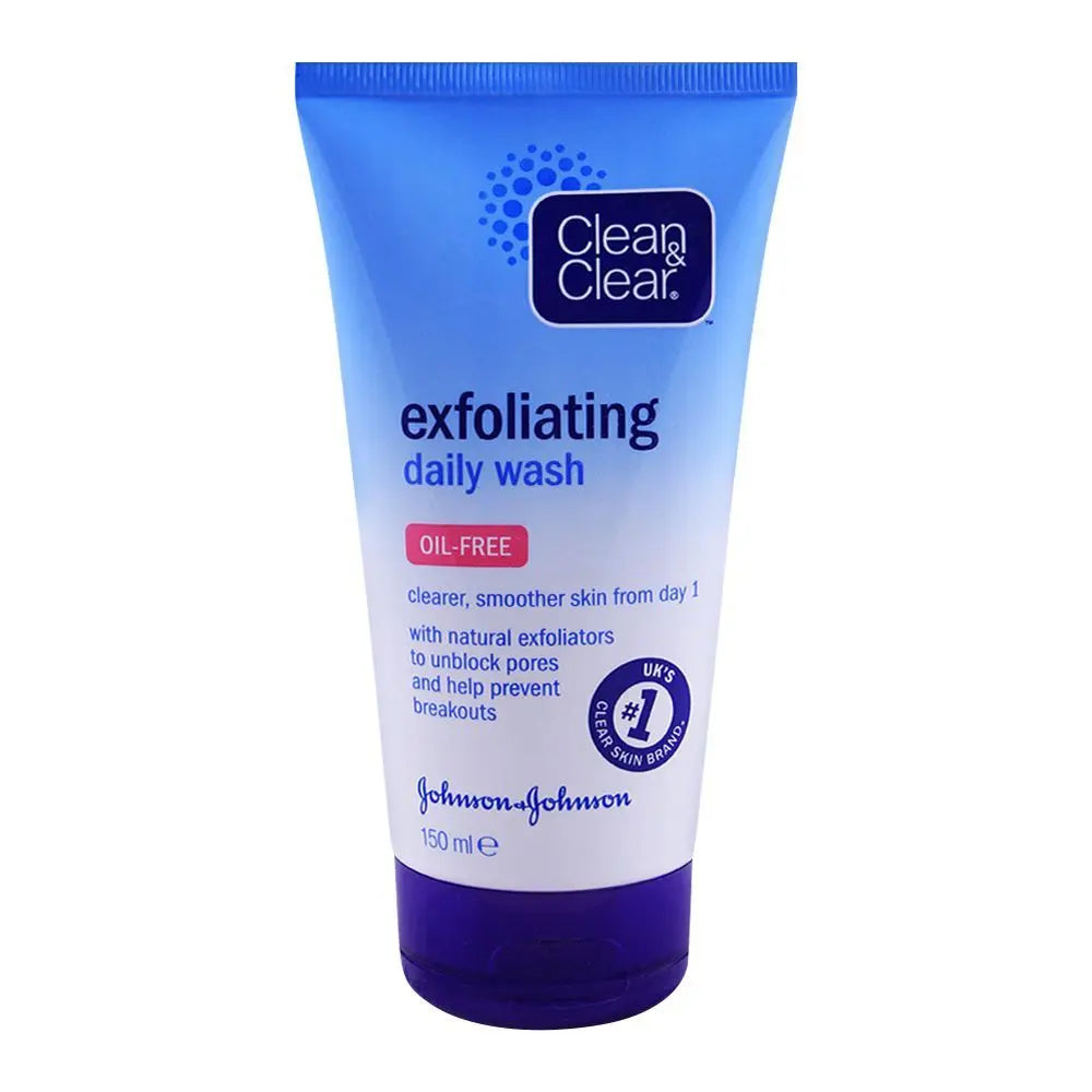 Nettoyant exfoliant quotidien Clean & Clear Pour le Visage- 150 ml CLEAN & CLEAR