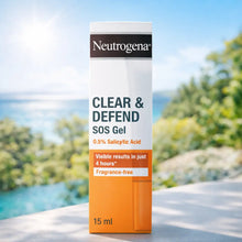 Charger l'image dans la galerie, Neutrogena - Clear &amp; Defend Rapid Gel - Gel local contre l'acné 15 ml NEUTROGENA