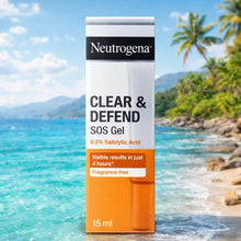 Charger l'image dans la galerie, Neutrogena - Clear &amp; Defend Rapid Gel - Gel local contre l'acné 15 ml NEUTROGENA