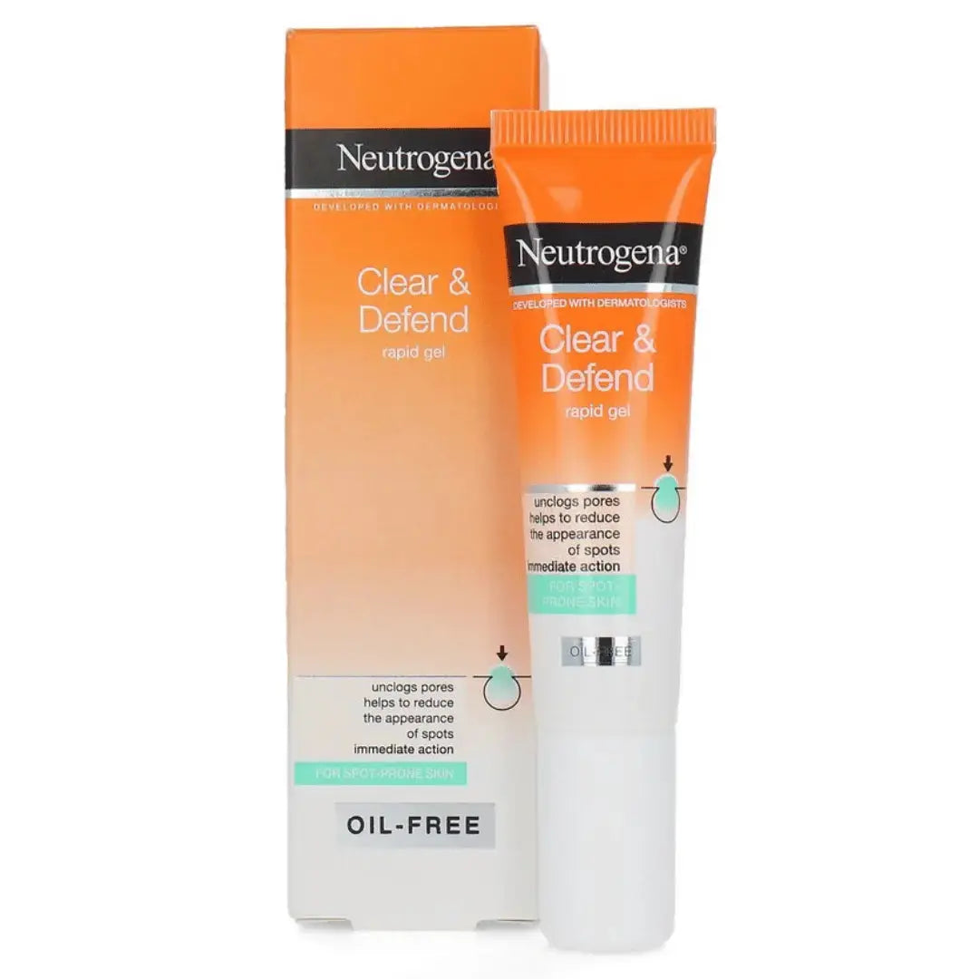 Neutrogena - Clear & Defend Rapid Gel - Gel local contre l'acné 15 ml NEUTROGENA
