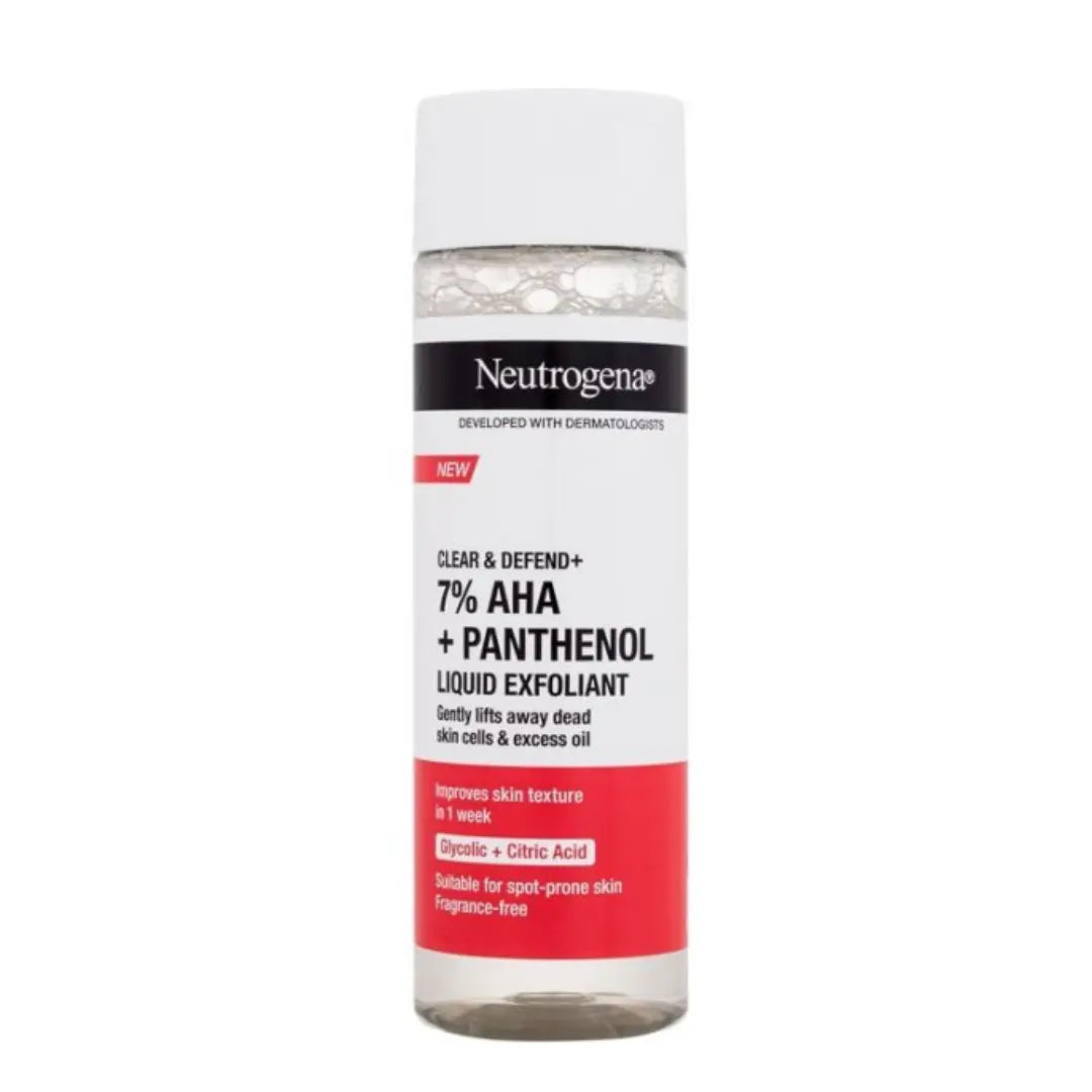 Neutrogena Clear & Defend+ Exfoliant Liquide Peeling d'acné 125 ml NEUTROGENA