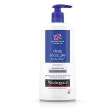 Charger l&#39;image dans la galerie, Neutrogena Deep Moisture Sensitive Fragrance Free Body Lotion - 250ml NEUTROGENA
