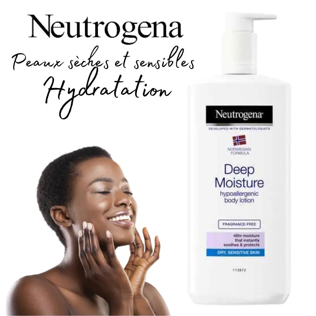 Neutrogena Lait corporel hypoallergénique Deep Moisture 400ML NEUTROGENA