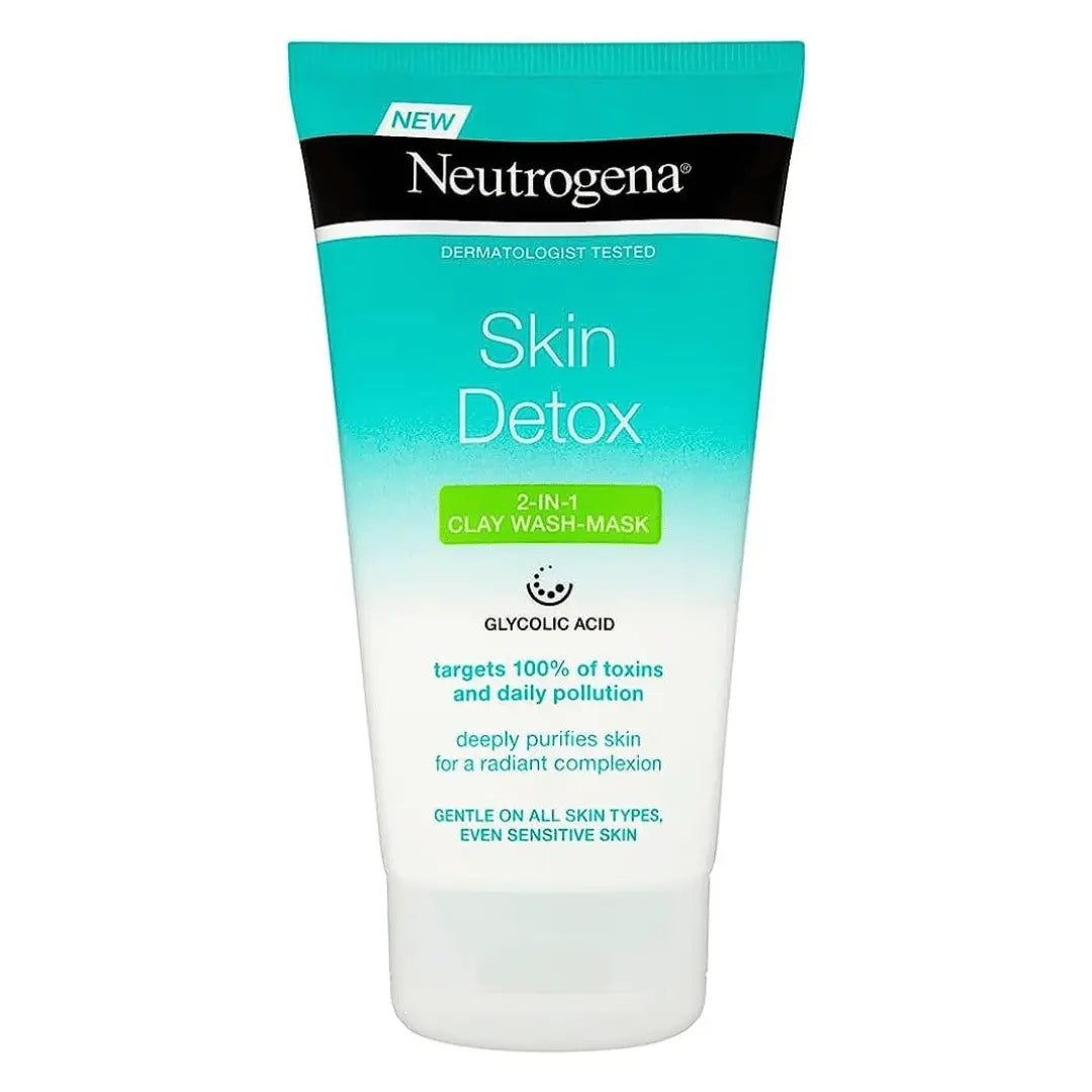 Neutrogena Masque nettoyant à l'argile 2 en 1 Skin Detox 150 ML NEUTROGENA
