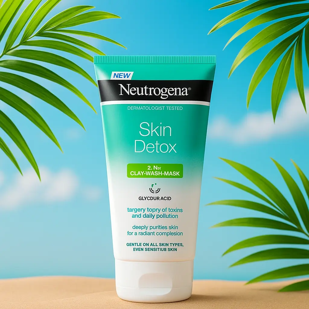 Neutrogena Masque nettoyant à l'argile 2 en 1 Skin Detox 150 ML NEUTROGENA