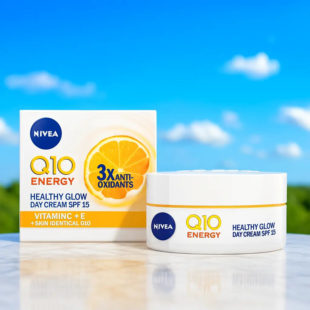 Nivea Q10 Crème de Jour Healthy Glow SPF 15 3X Anti-oxidants 50 ML NIVEA