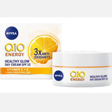 Charger l&#39;image dans la galerie, Nivea Q10 Crème de Jour Healthy Glow SPF 15 3X Anti-oxidants 50 ML NIVEA
