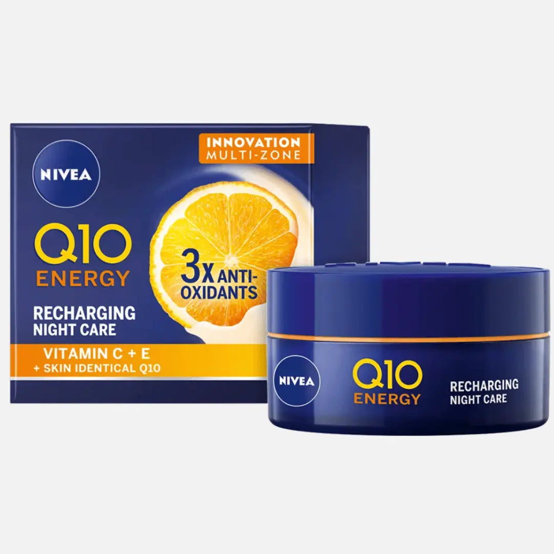Nivea Q10 Crème de nuit régénératrice Energy 3 X Anti-Oxydants 50 ML NIVEA