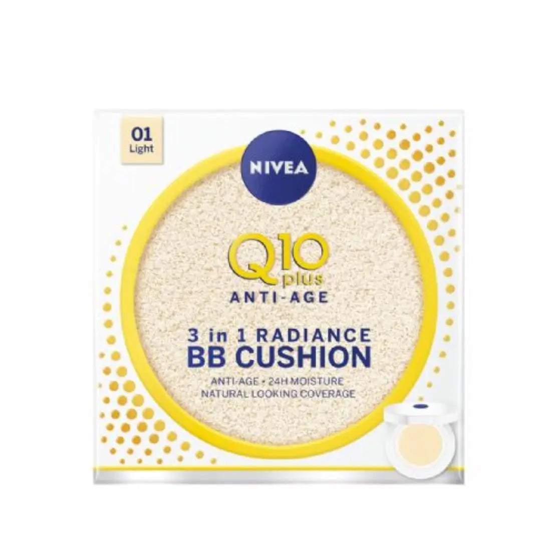 Nivea Q10+ Anti-Age 3 In 1 Care Cushion - 01 Light 15 g NIVEA