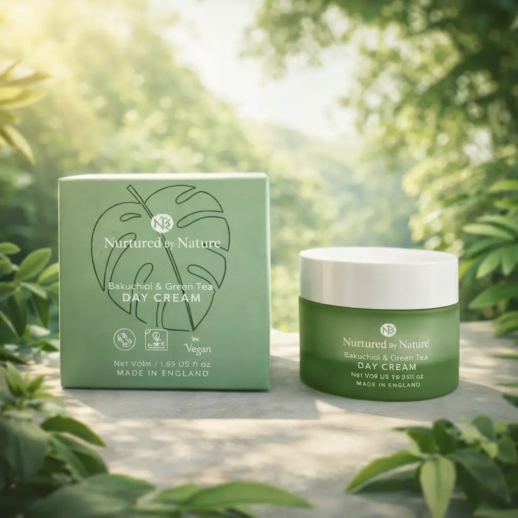 Crème de Jour Nurtured by Nature Bakuchiol & Thé Vert — 50 ml