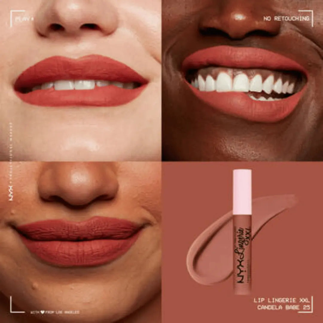 Nyx Professional Makeup LIP LINGERIE XXL - Encre à lèvres Candela Babe NYX