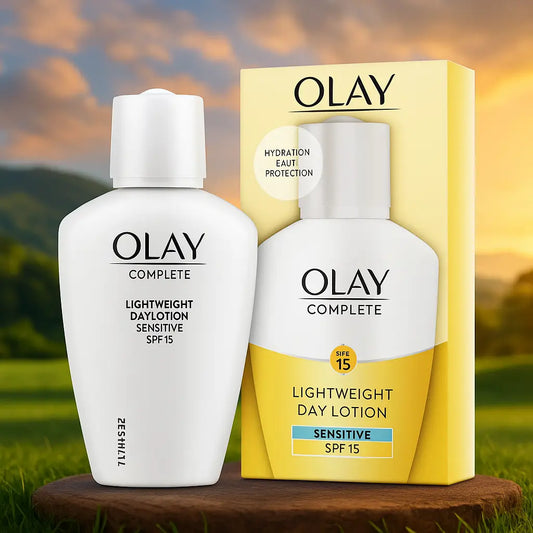 OLAY Fluide Hydratant Sensible Soin Complet - 100 ml - SPF 15 OLAY