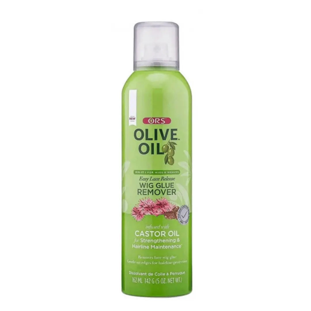 ORS Huile d'olive Fix-It Perruques et tissages Dissolvant de colle pour perruque – 141,7 g ORS